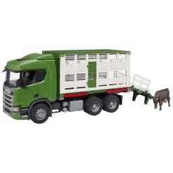 Bruder Scania Super 560R Veetransportwagen met Koe 1:16