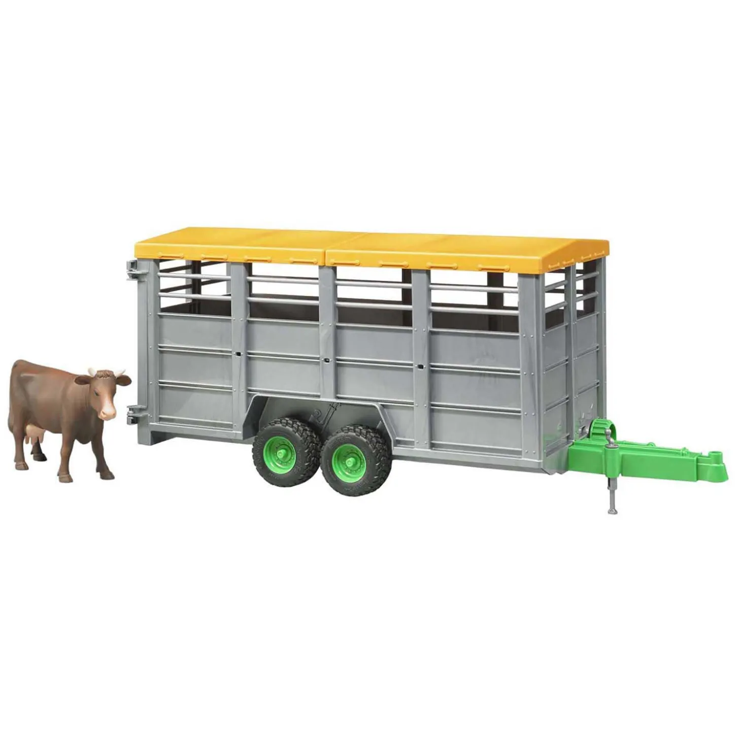 Bruder Veetransportwagen met Koe 1:16