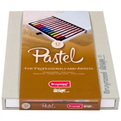 Bruynzeel Design Pastelpotlood Box, 12 Kleuren