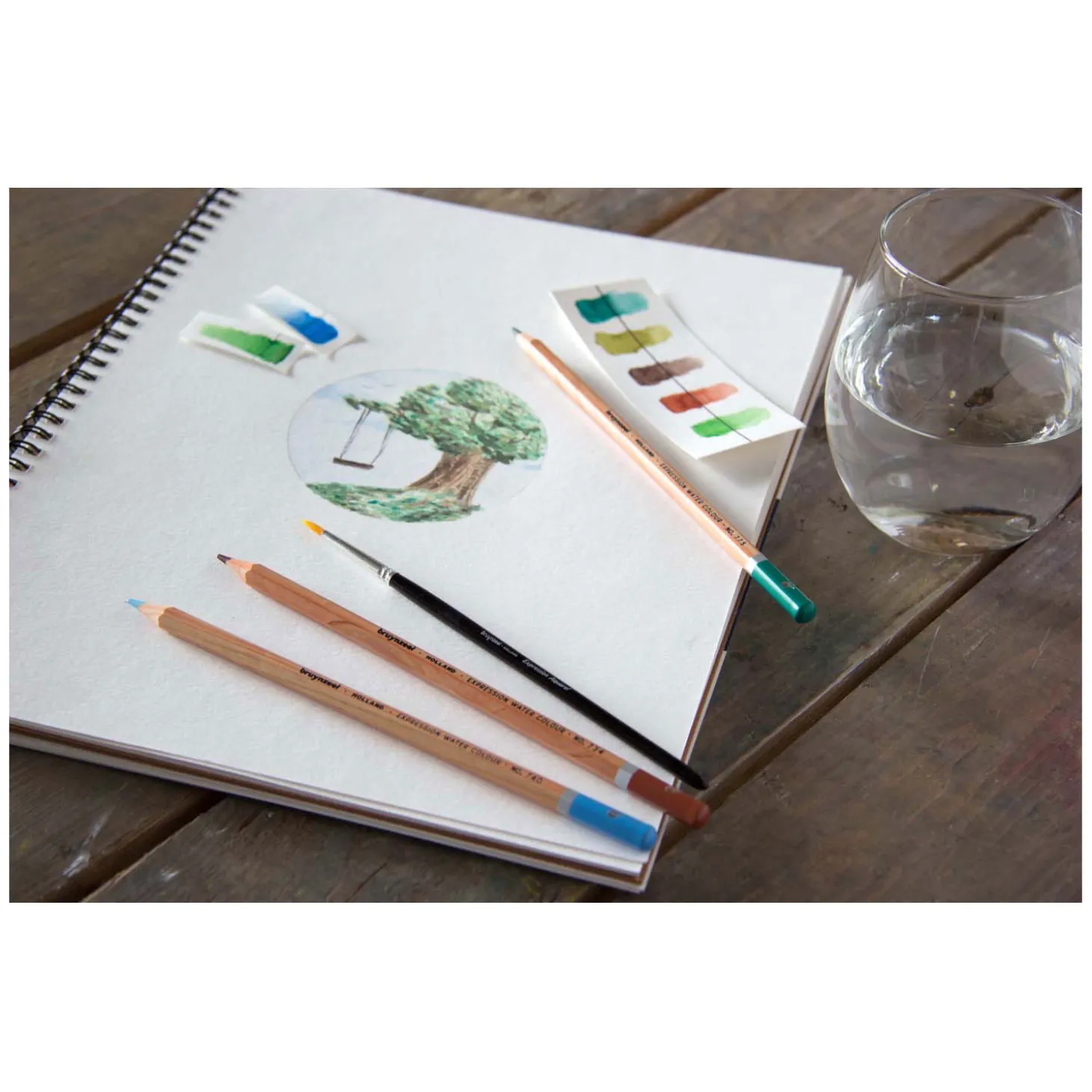 Bruynzeel Expression Aquarelpotloden Blik 36