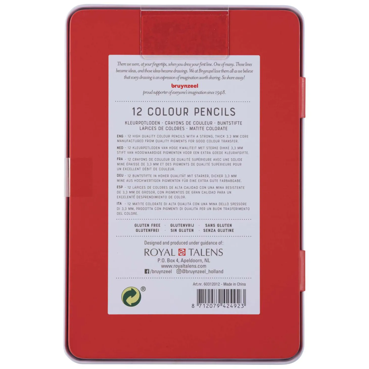 Bruynzeel Expression Kleurpotloden Blik 12