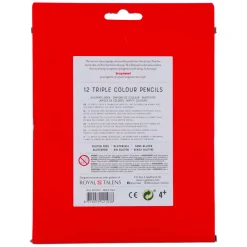 Bruynzeel Kids Triple Kleurpotloden Set 12