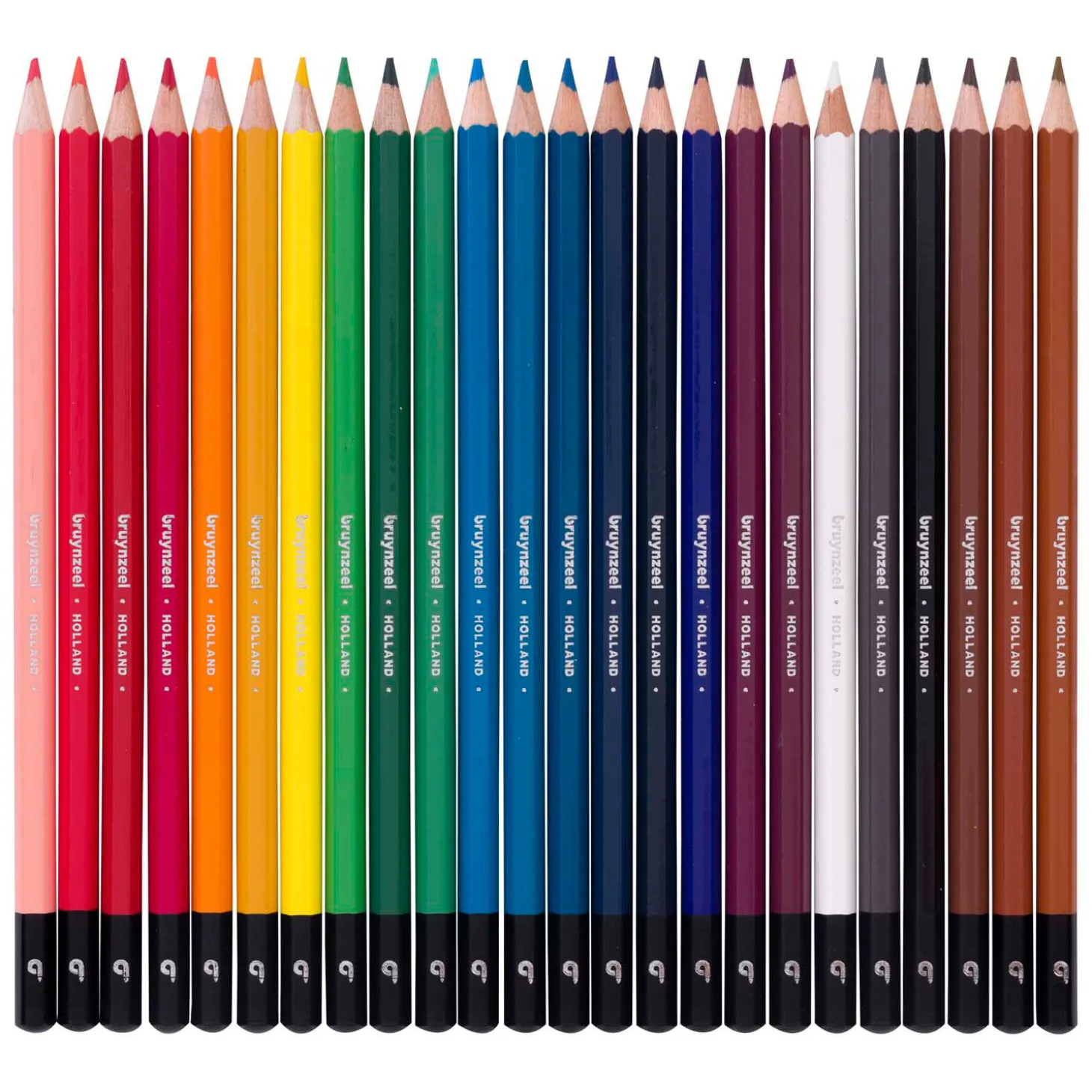 Bruynzeel Kleurpotloden Blik, 24 Kleuren