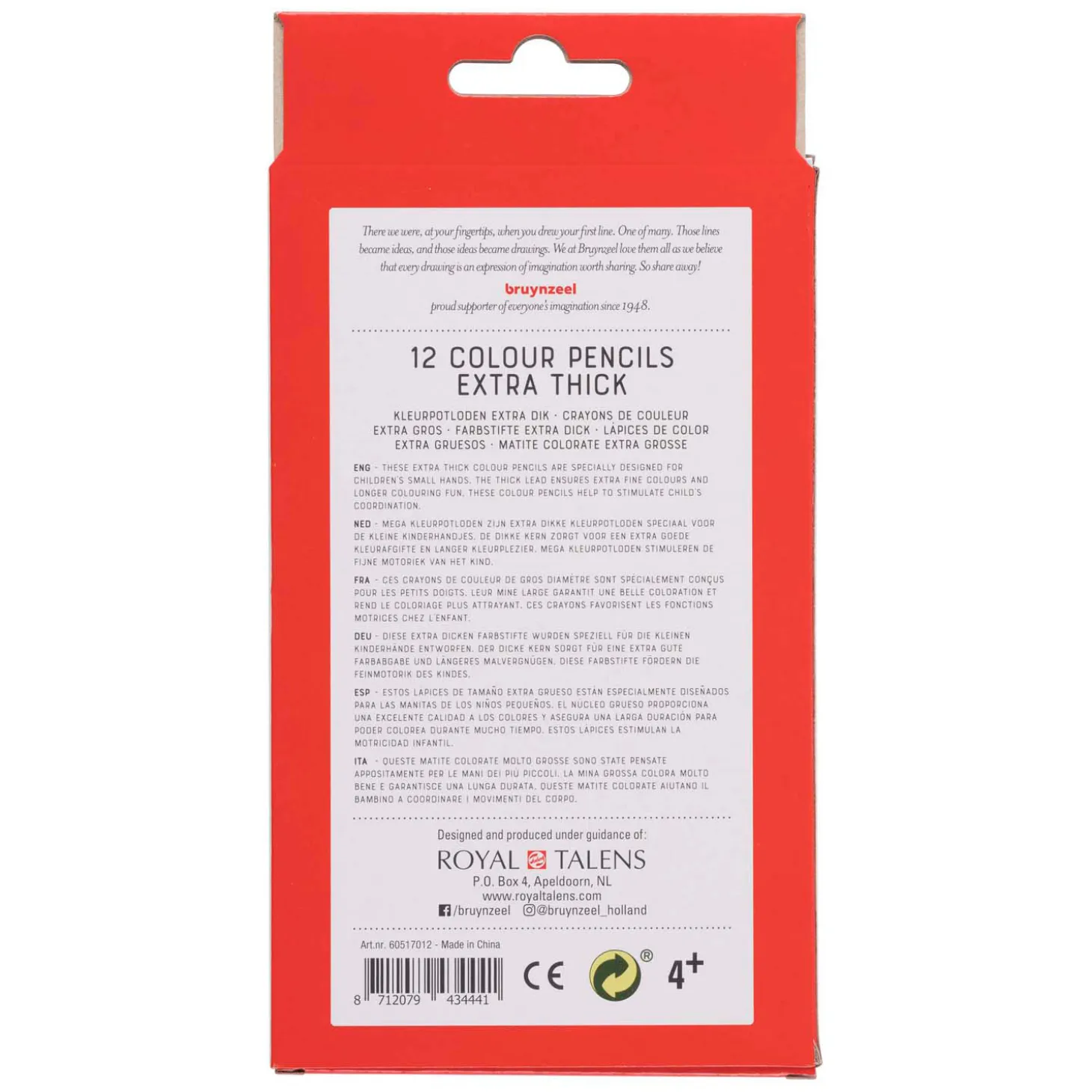 Bruynzeel Mega Kleurpotloden Set 12