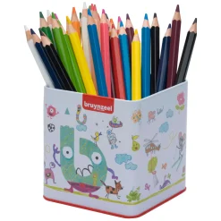 Bruynzeel Mega Kleurpotloden Blik met 48 Kleuren