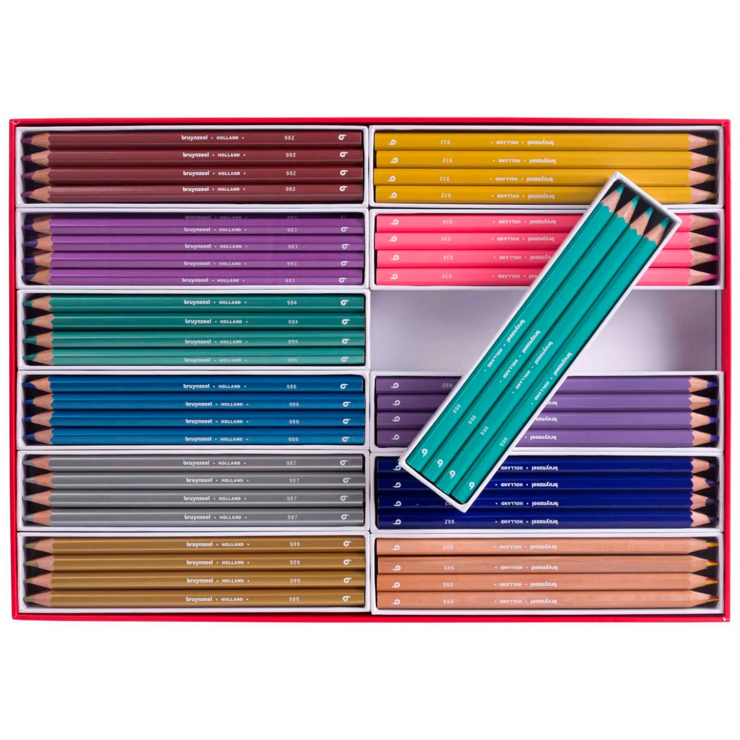 Bruynzeel Mega Kleurpotlodenset metallic & Trendkleuren