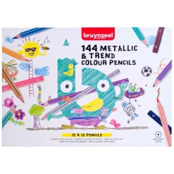 Bruynzeel Mega Kleurpotlodenset metallic & Trendkleuren
