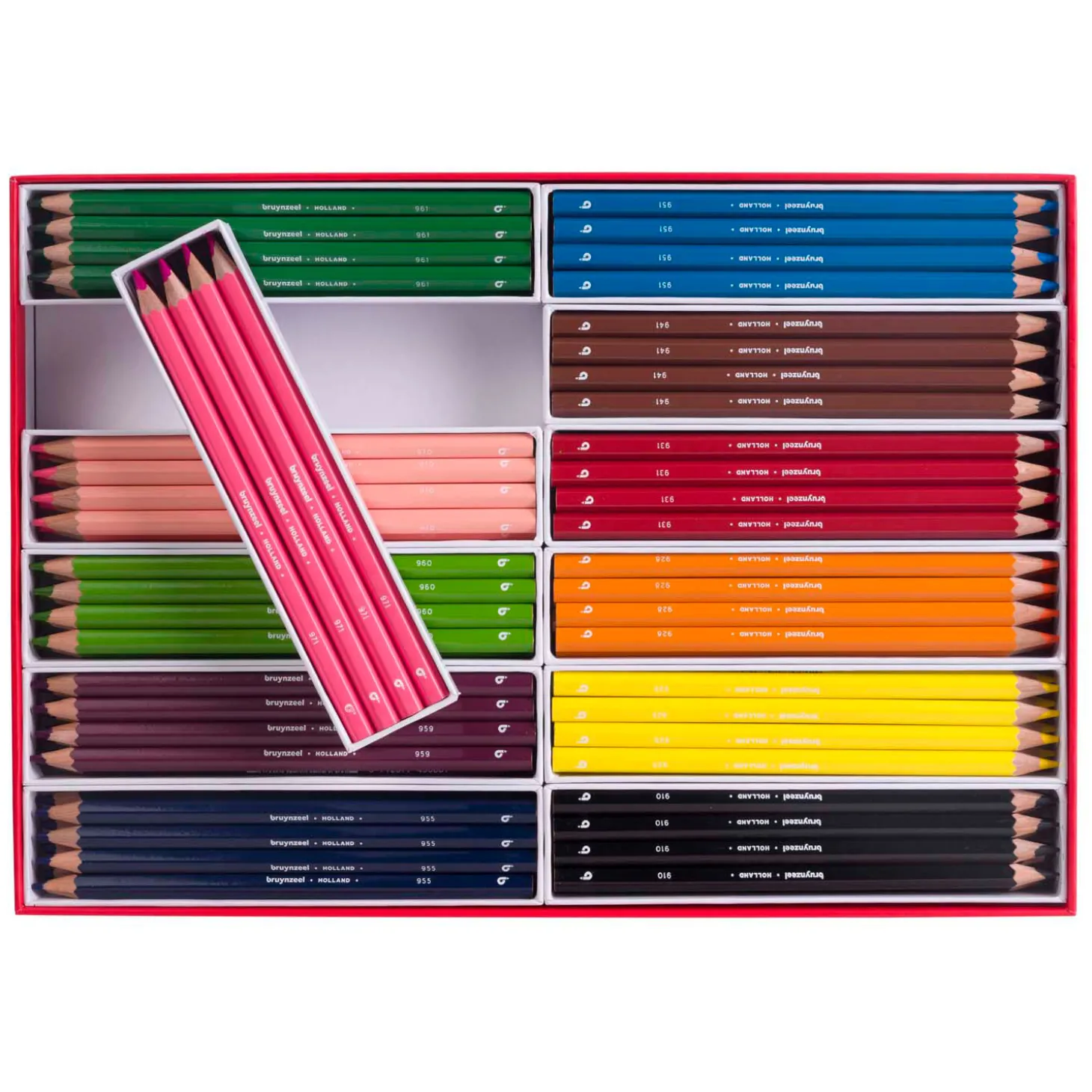 Bruynzeel Mega Kleurpotlodenset, 12x12 Kleuren