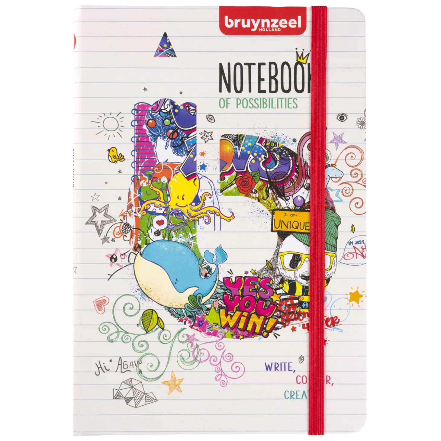 Bruynzeel Notitieboek A5 80 G/M 160 Pagina'S