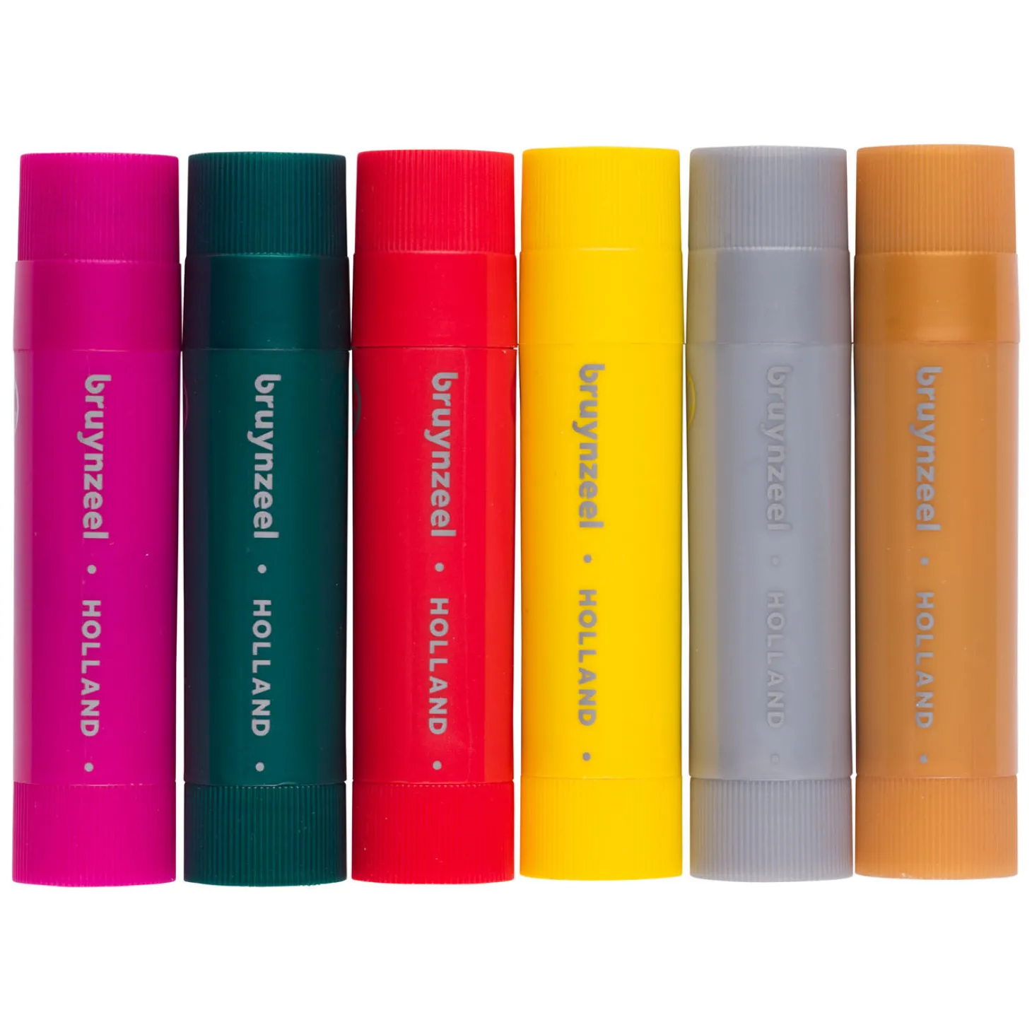 Bruynzeel Plakkaatverf Sticks Metallic, 6st.