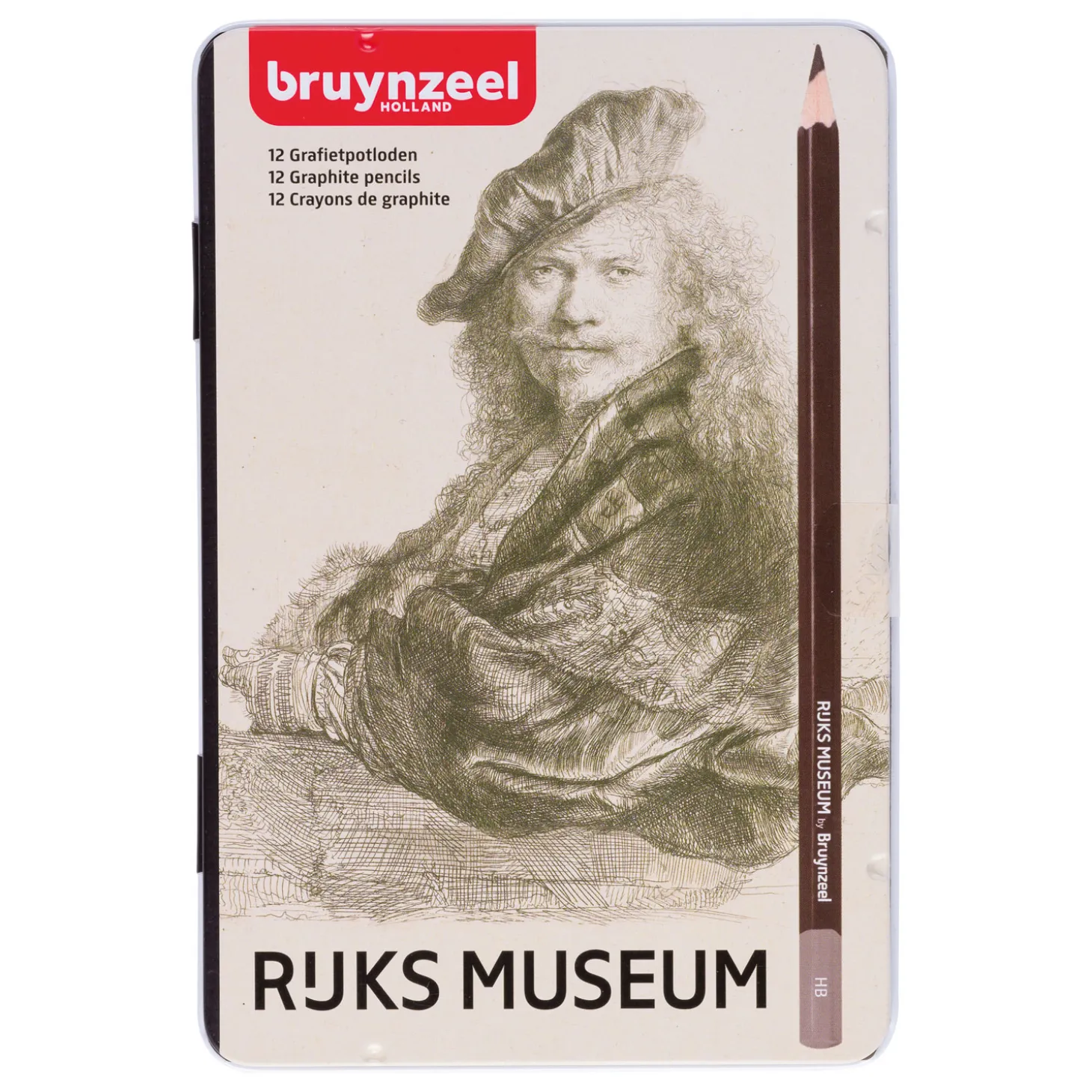 Bruynzeel Rijksmuseum Grafietpotloden, 12st.