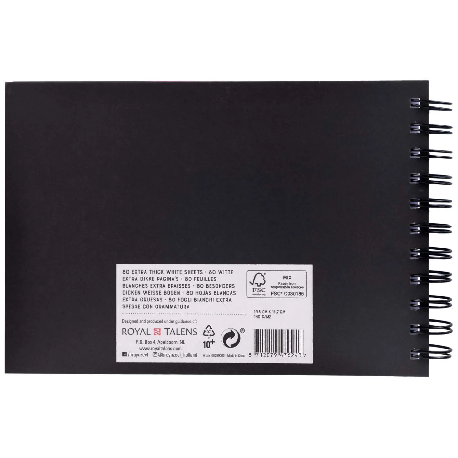 Bruynzeel Schetsboek 19,5x14,7cm