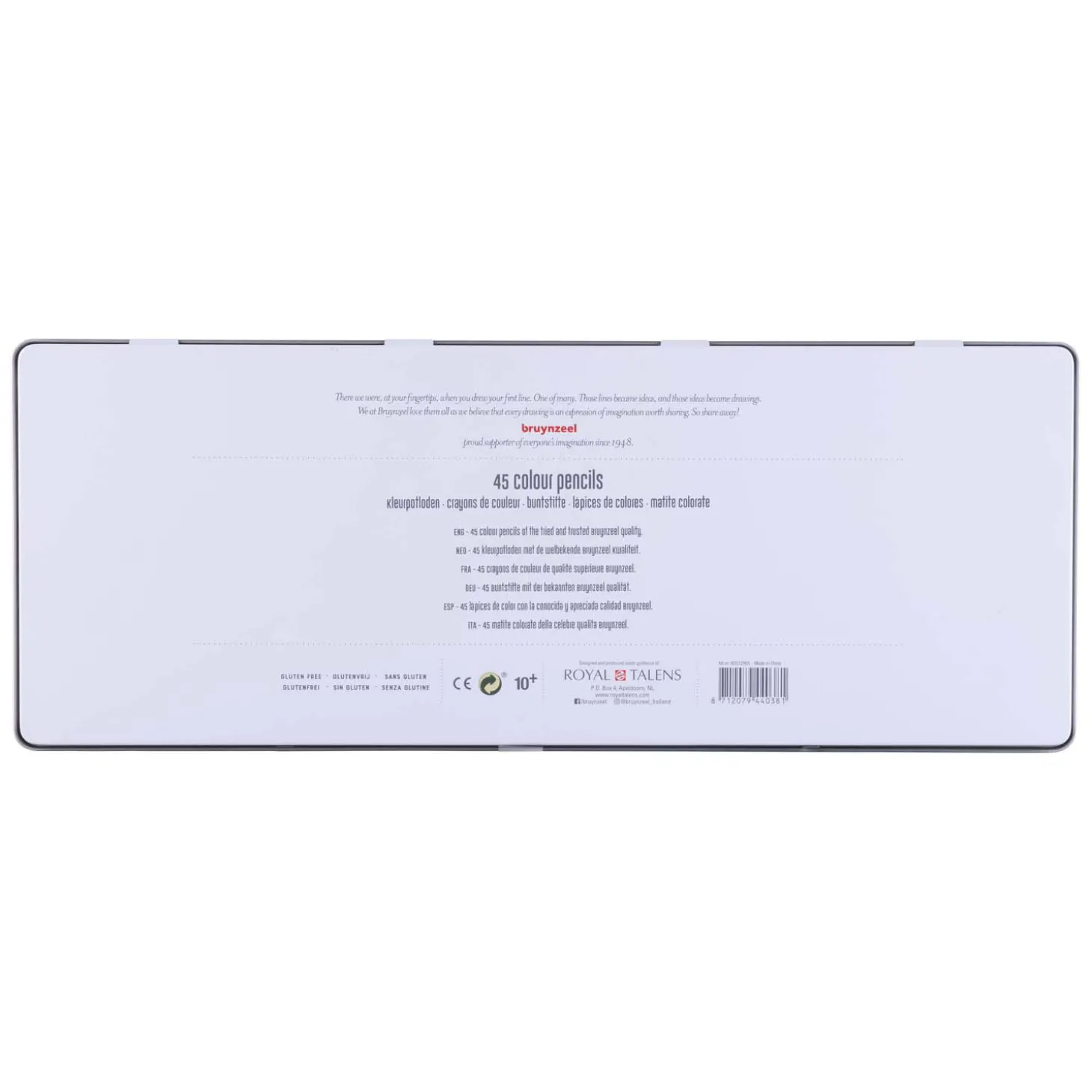 Bruynzeel Schildpad Blik 45 Kleurpotloden