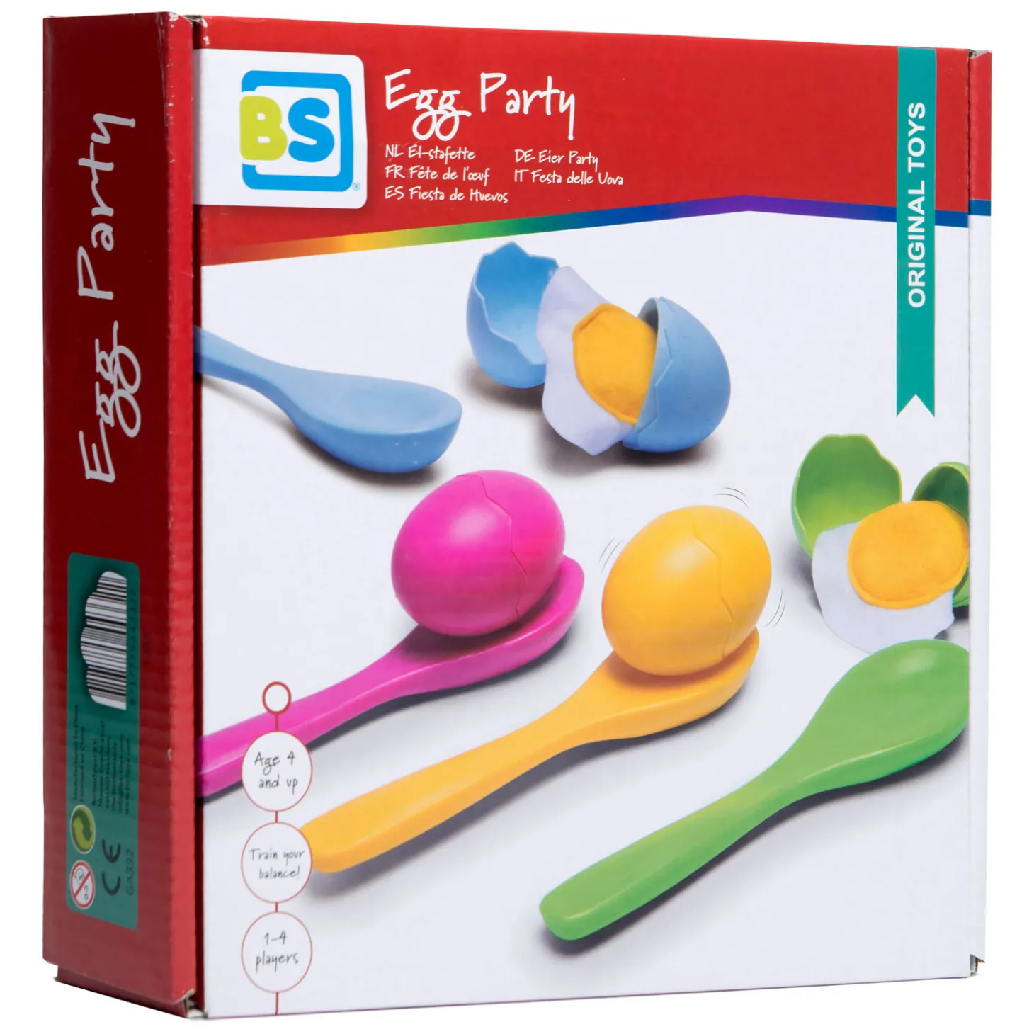 BS Toys Ei-stafette - Balansspel