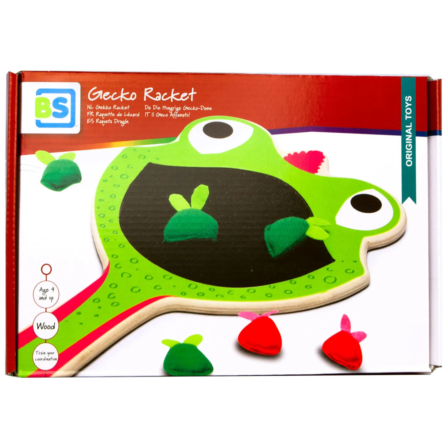 BS Toys Gekko Racket - Vang- en Werpspel