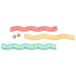 BS Toys Houten Ballenbaan Geef Door en Speel - 4dlg.