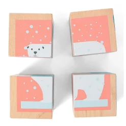BS Toys Houten Blokkenpuzzel, 4st.