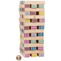 BS Toys Houten Reuzegroot Nummertoren - 46dlg.