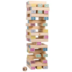 BS Toys Houten Reuzegroot Nummertoren - 46dlg.