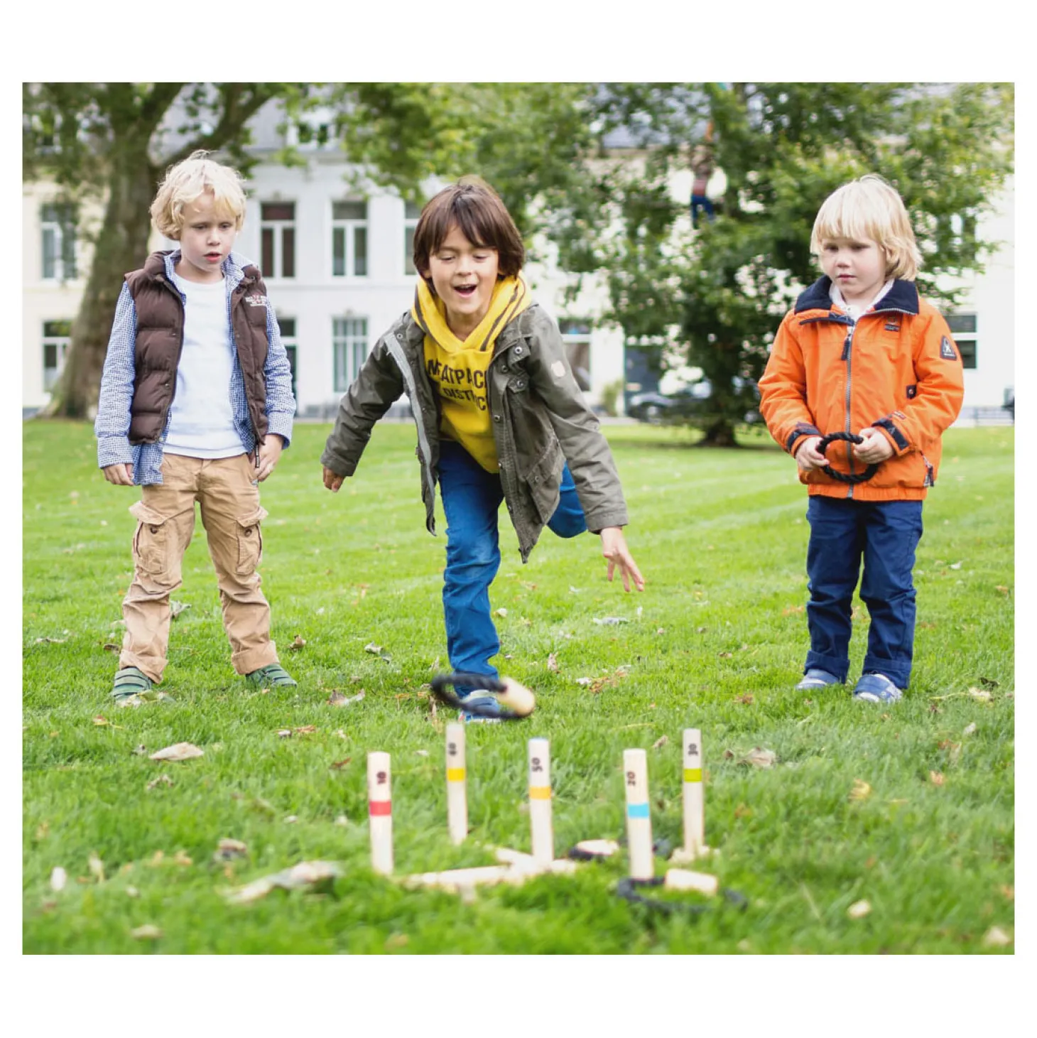 BS Toys Houten Ringwerpspel, 6dlg.