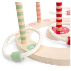 BS Toys Houten Ringwerpspel met Strepen, 7dlg.