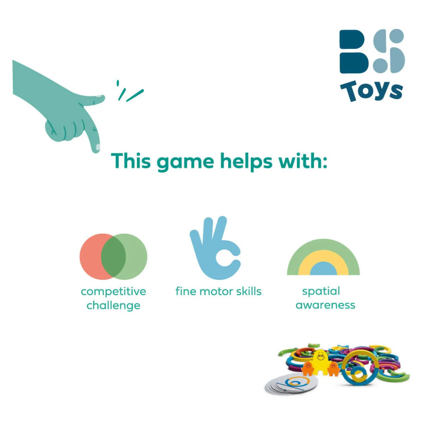 BS Toys Houten Snelheidsbogen Spel