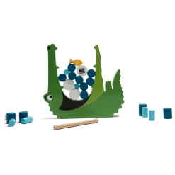 BS Toys Krokodil Hout - Balans en Stapelspel