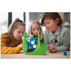 BS Toys Krokodil Hout - Balans en Stapelspel