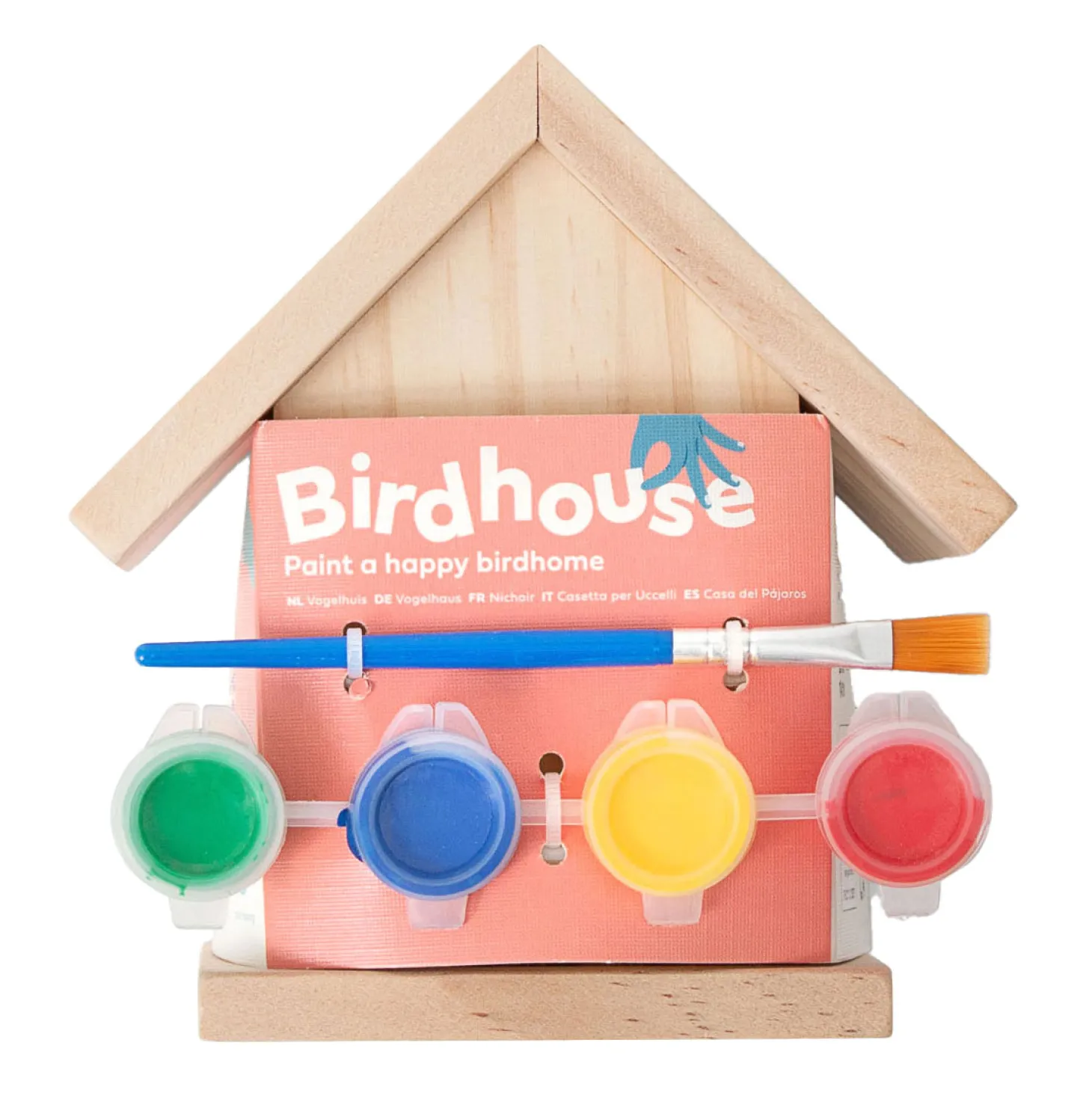 BS Toys Maak je eigen Houten Vogelhuisje Bouwset