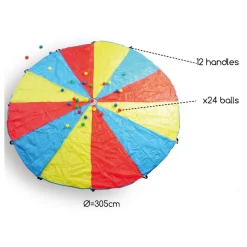 BS Toys Parachute Vang- en Werpspel