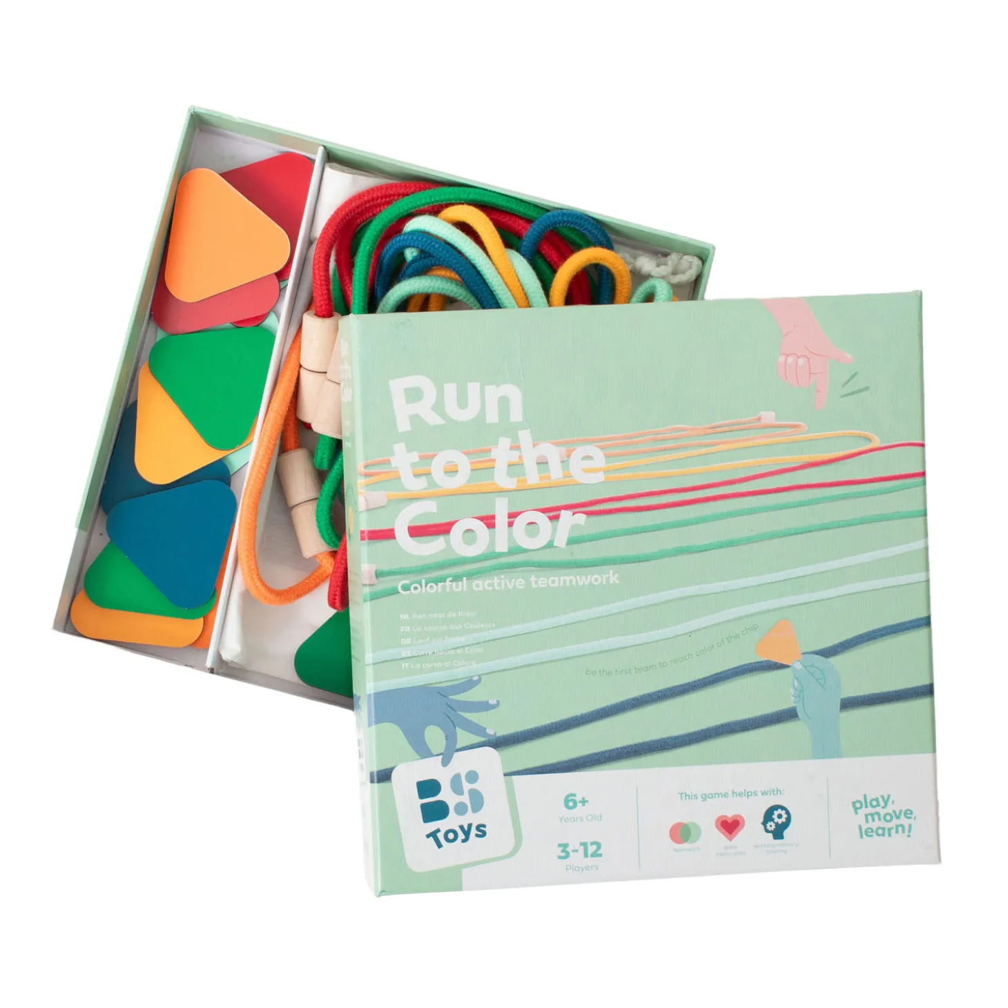 BS Toys Ren Naar de Kleur Buitenspel