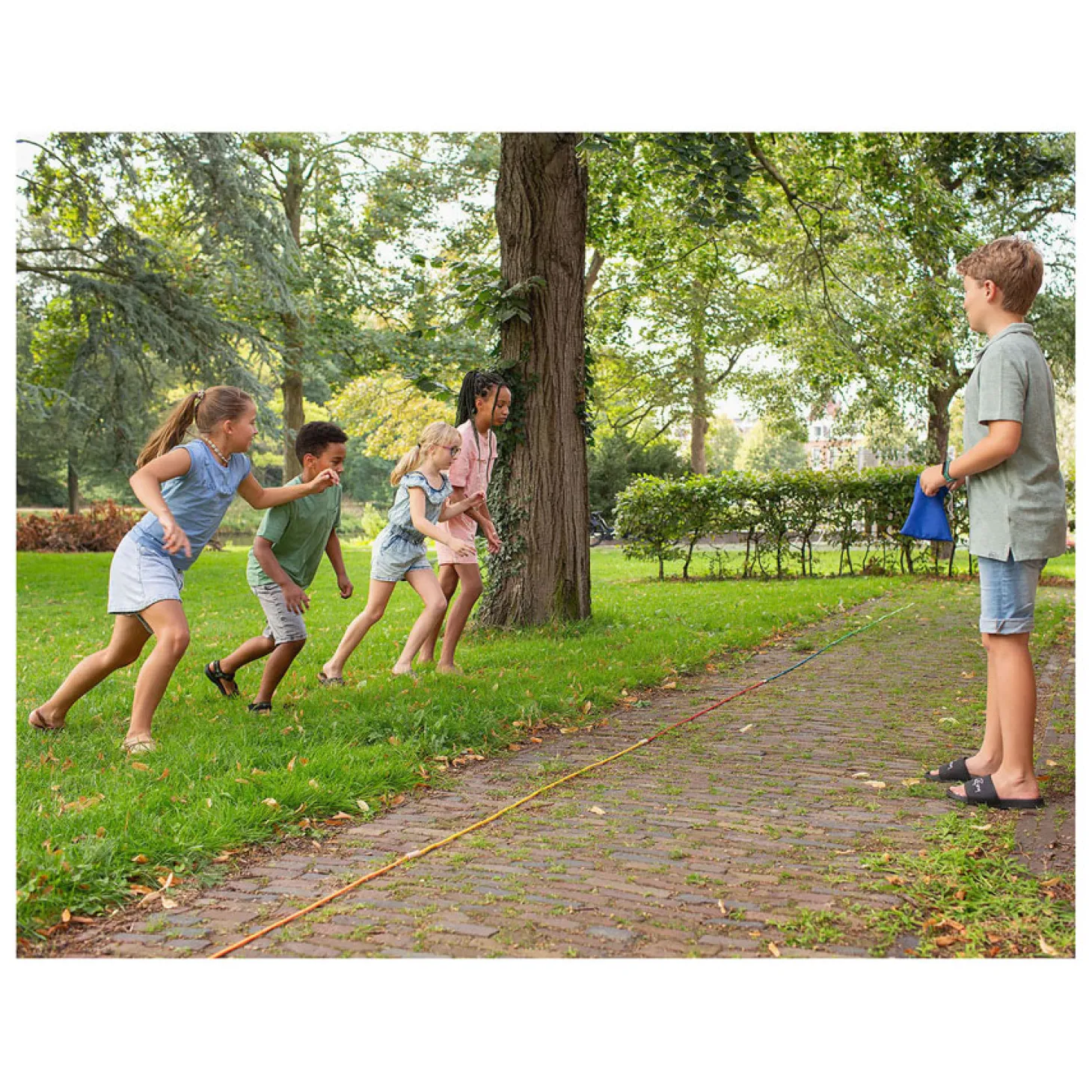 BS Toys Ren Naar de Kleur Buitenspel