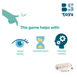 BS Toys Whack a Shape Houten Spel