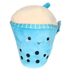 Bubble Tea Pluche Blauw, 28cm