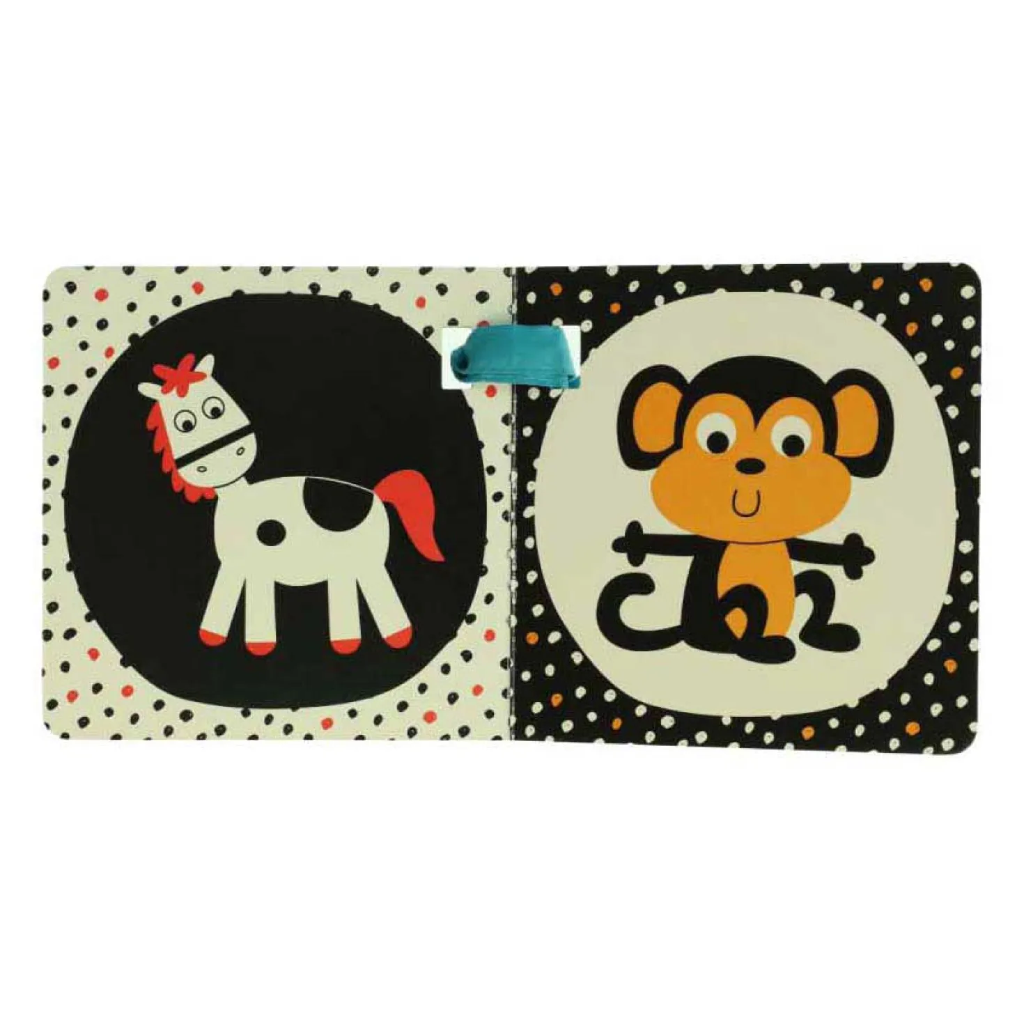 Buggyboek Dieren Contrast