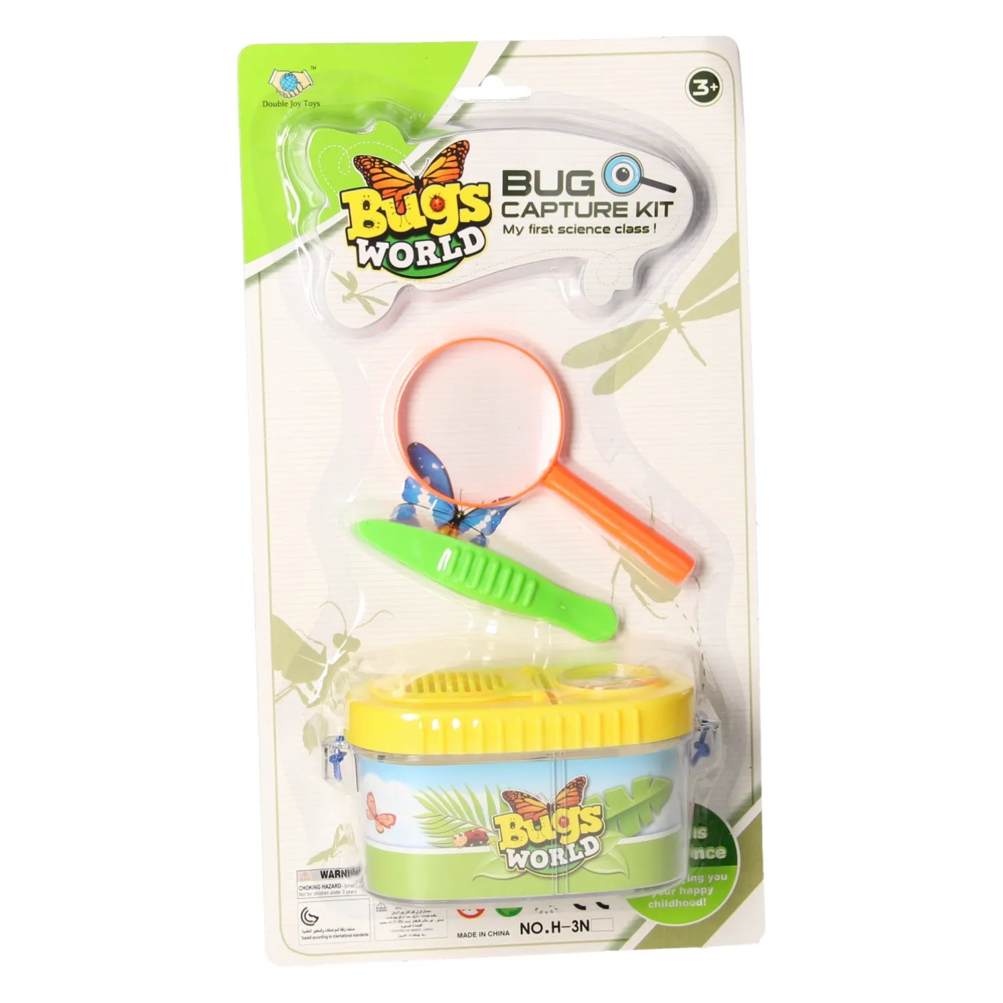 Bugs World Insecten Observatiepot en Vergrootglas