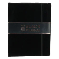 Bulletjournal Zwart, 17x22cm