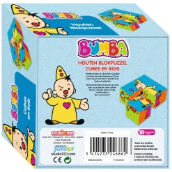 Bumba Houten Blokpuzzel, 4st.