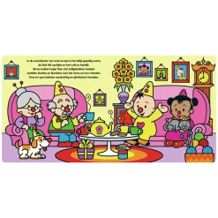 Bumba Kartonboek - Op bezoek bij Oma en Opa