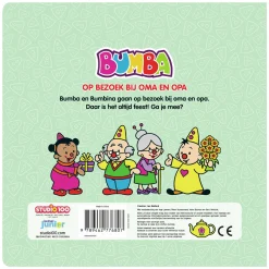 Bumba Kartonboek - Op bezoek bij Oma en Opa