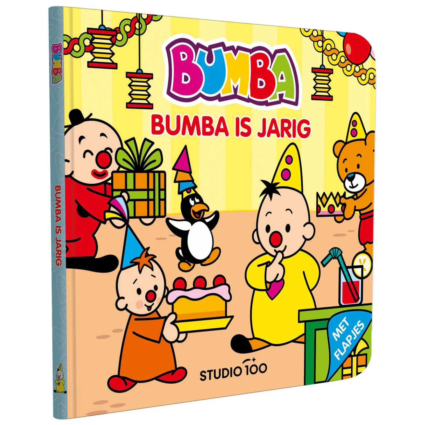 Bumba Kartonboek met Flapjes - Bumba is jarig