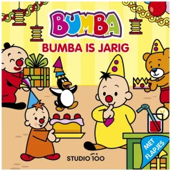 Bumba Kartonboek met Flapjes - Bumba is jarig