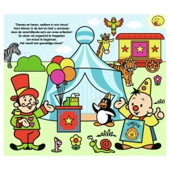 Bumba Kartonboek met Flapjes - In het Circus