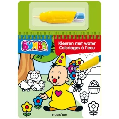 Bumba Kleurboek - Kleuren met water - Groen