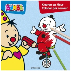 Bumba Kleurboek - Kleuren op kleur