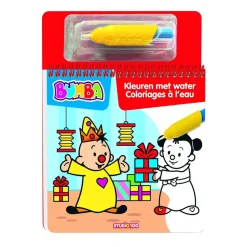 Bumba Kleurboek Kleuren met Water Verjaardag