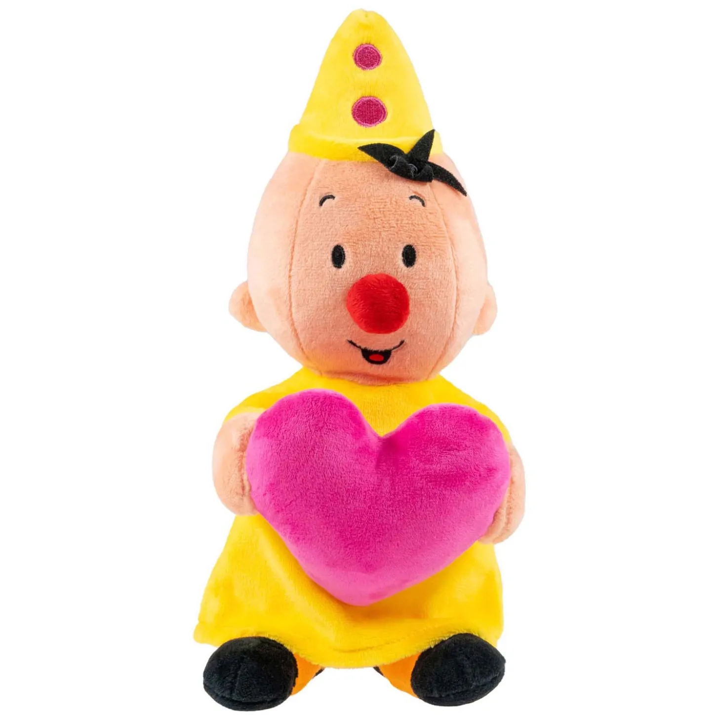 Bumba Knuffel Pluche met Hart, 25cm