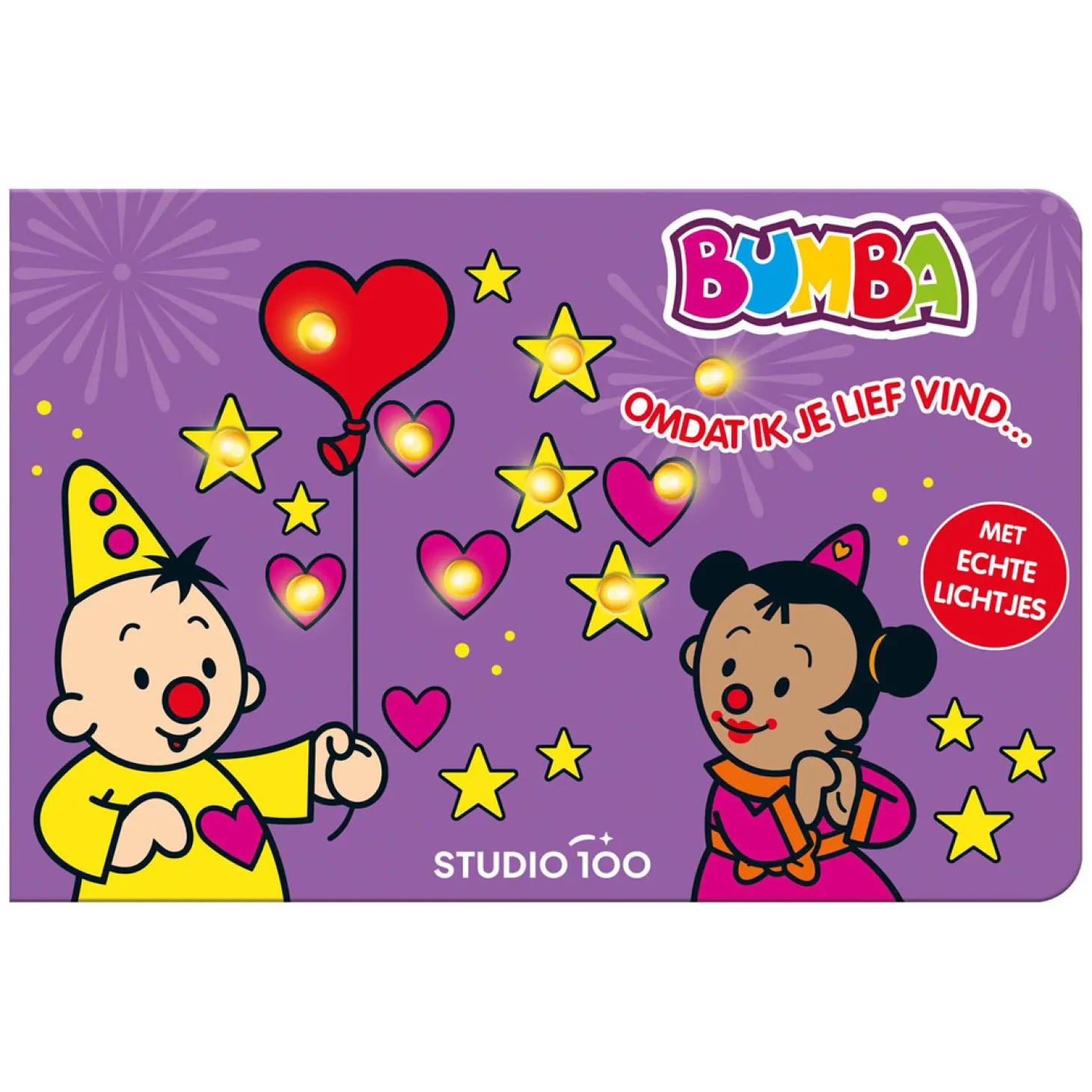 Bumba Lichtjesboek - Omdat ik je lief vind