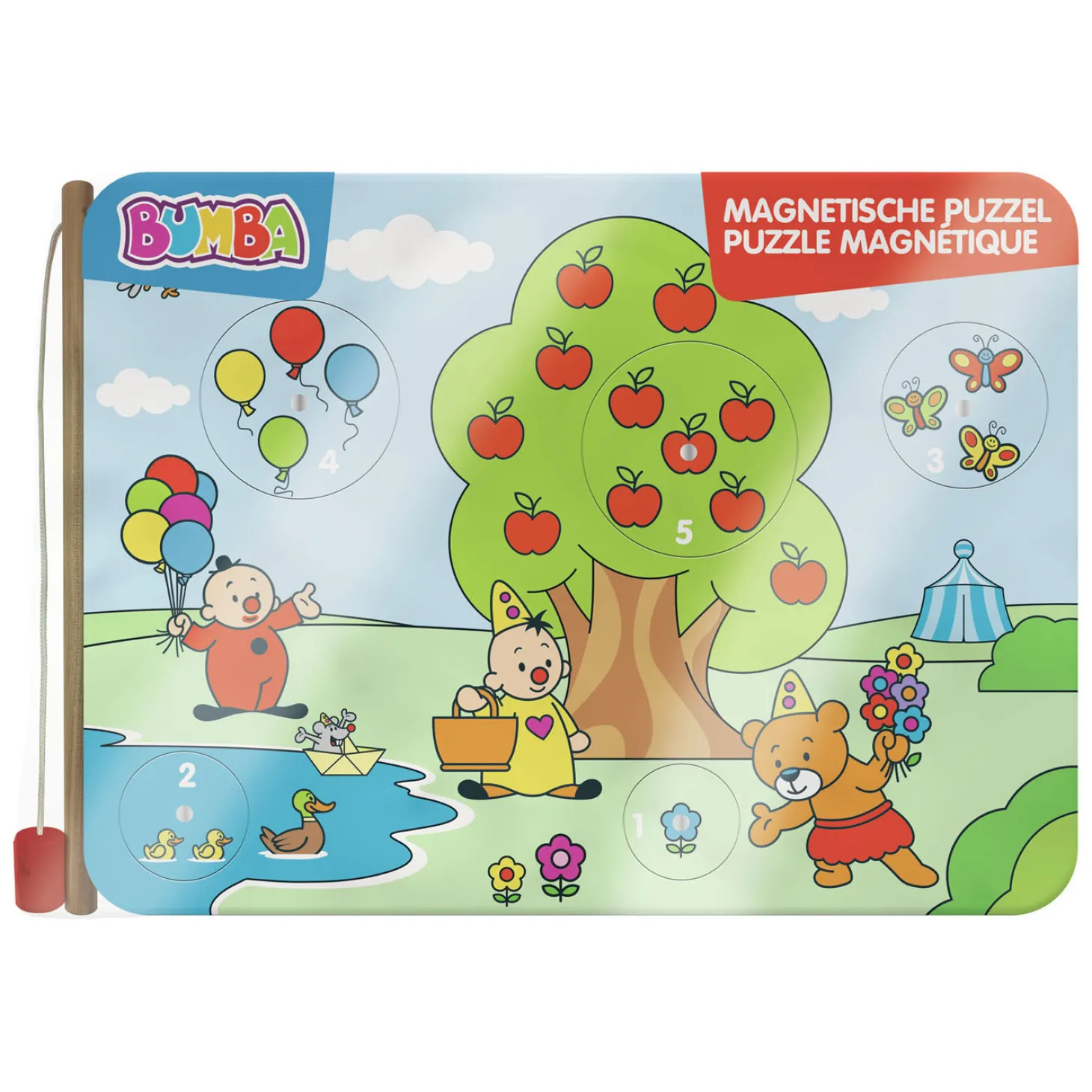 Bumba Magnetische Houten Puzzel