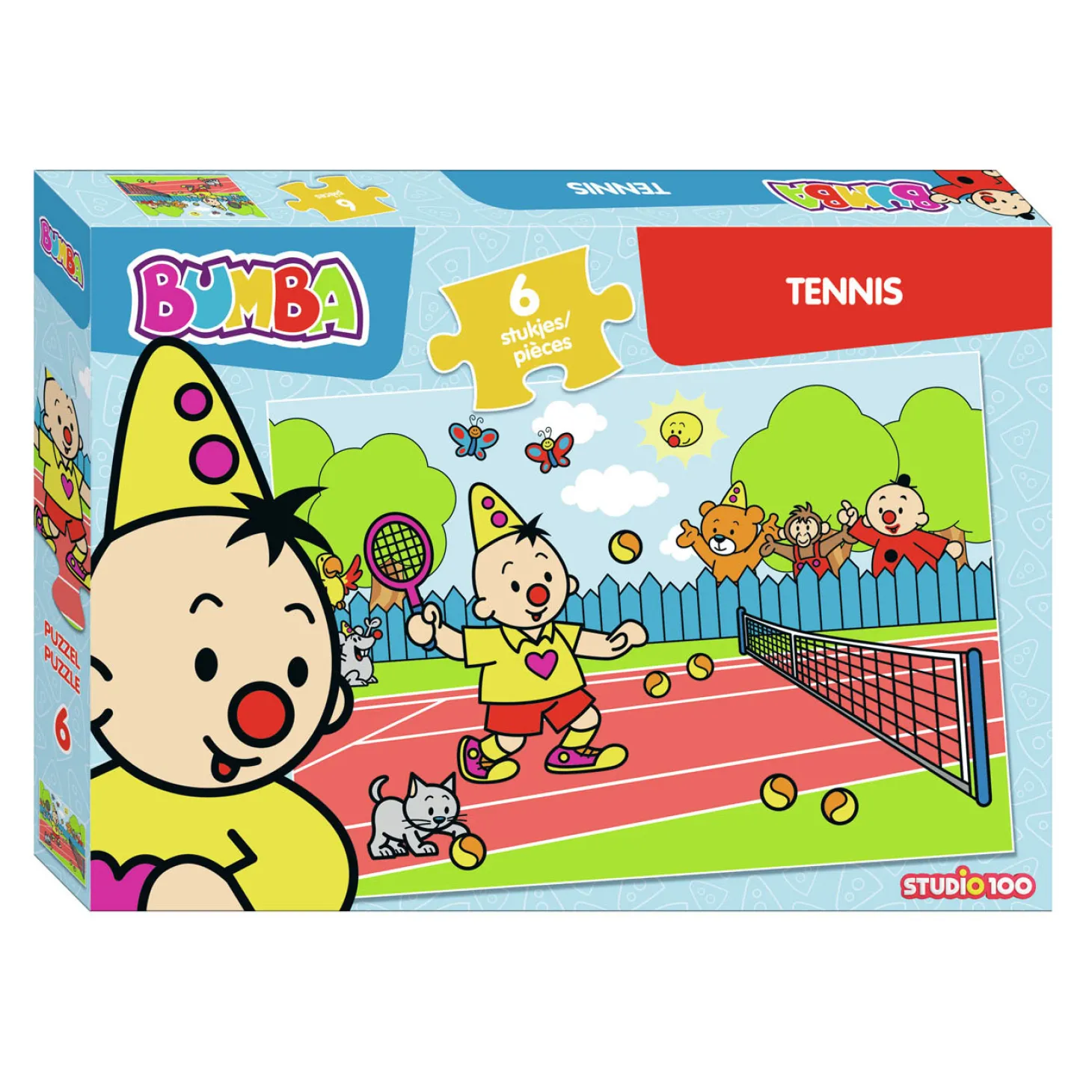Bumba Puzzel - Tennis, 6st.